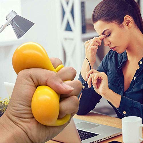 DNA Squish Stress Balls | Color Changing Stress Squishy Balls,Focus Enhance,Soft Stress Toys for Kids Pull/Stretch. Stress Balls for Adults Anxiety Hand Therapy or Sensory Fidget Relaxing Toy (1pcs)