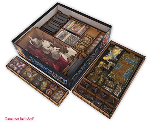 docsmagic.de Organizer Insert for Descent 2nd Edition Box - Encarte