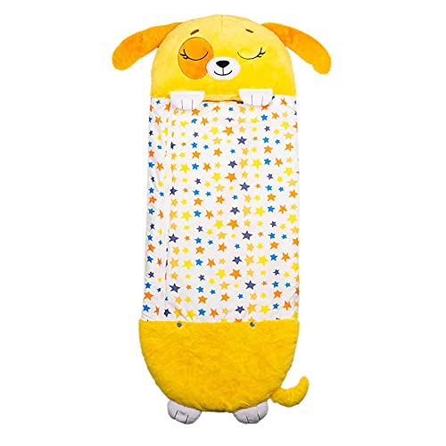 Dormi Locos Peluches Pequeños-Perro Amarillo (137cm x 50cm), Color (Concentra 506071)