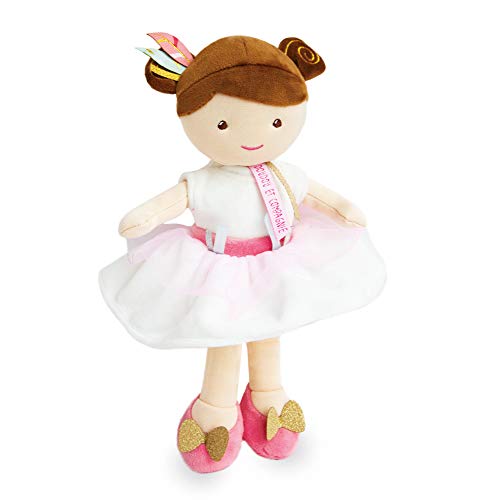 Doudou et Compagnie - Muñeca Paño para niña - Muñeca Tejido Constance - 30 cm - Ombelline - Demoiselle Princesa - DC3533