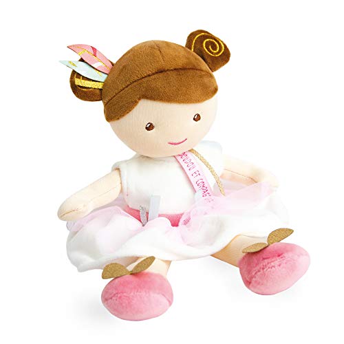 Doudou et Compagnie - Muñeca Paño para niña - Muñeca Tejido Constance - 30 cm - Ombelline - Demoiselle Princesa - DC3533