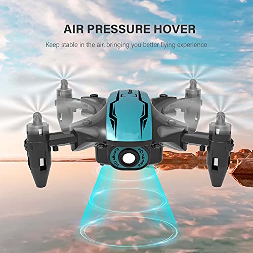 Dounan CS02 RC Drone,para Principiantes Plegable Altitude Hold Quadcopter RC Toy Drone para niños con Bolsa de Almacenamiento en Modo sin Cabeza