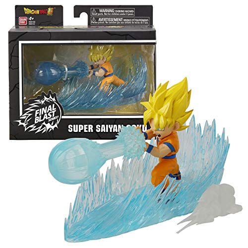 Dragon Ball-36151 Figura Goku Super Saiyan Final Blast Series (Bandai 36151), Multicolor