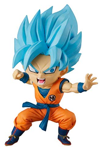 Dragon Ball Bandai Super Chibi Masters Figura de Anime de 8,5 cm - Super Saiyan God Goku