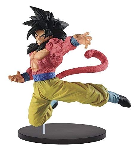 Dragon Ball Figura de Colección 21cm Son Goku SS4 Rojo Red Gokou - Serie FES 6 Dragonball BANPRESTO Japan