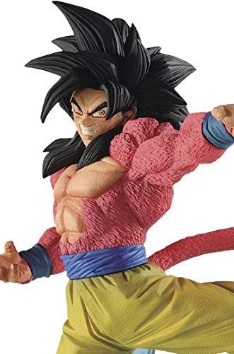 Dragon Ball Figura de Colección 21cm Son Goku SS4 Rojo Red Gokou - Serie FES 6 Dragonball BANPRESTO Japan