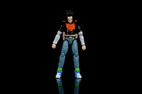 Dragon Ball Super - Figuras de personajes, Serie 10, S10 Android 17., Series 10