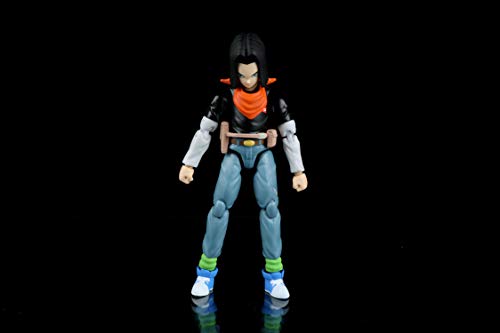 Dragon Ball Super - Figuras de personajes, Serie 10, S10 Android 17., Series 10