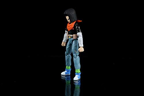 Dragon Ball Super - Figuras de personajes, Serie 10, S10 Android 17., Series 10