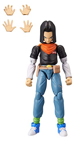 Dragon Ball Super - Figuras de personajes, Serie 10, S10 Android 17., Series 10