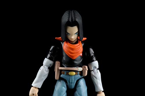 Dragon Ball Super - Figuras de personajes, Serie 10, S10 Android 17., Series 10