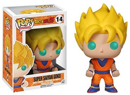 Dragon Ball Z - Super Saiyan Goku Vinyl Figure 14 Unisex ¡Funko Pop! Standard, Vinilo,