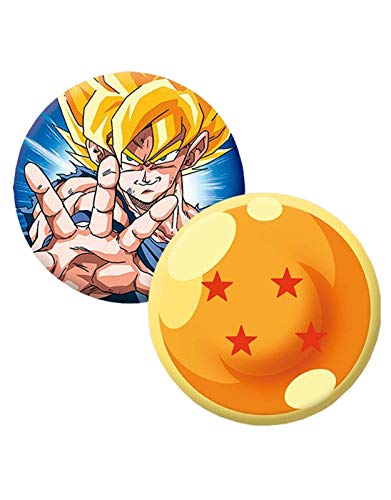 DragonPro 599386031 - Pack Taza, Llavero y chapas Dragon Ball