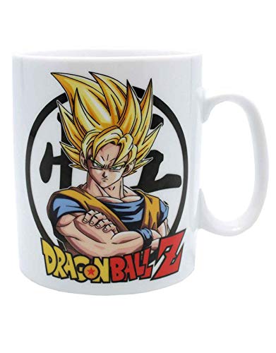 DragonPro 599386031 - Pack Taza, Llavero y chapas Dragon Ball