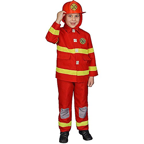 Dress Up America Conjunto de Disfraces de Bombero niño