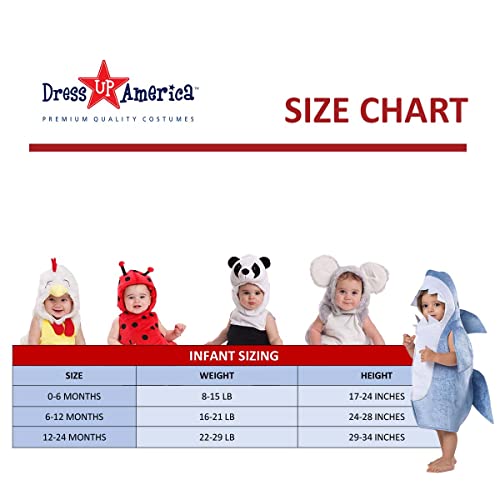 Dress Up America Disfraz de juego de simulación de Halloween de Baby Squeaky Mouse