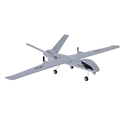 Drone, Z51 2.4G 2Ch Predator Control Remoto Avión RC 660Mm Envergadura Espuma Planeador Lanzamiento Manual Drone Kit Bricolaje para niños Principiantes