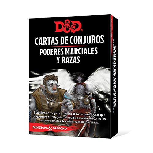 Dungeons & Dragons Poderes Marciales y Razas-Cartas de Conjuro Castellano, Color (Edge Entertainment EEWCDD85)