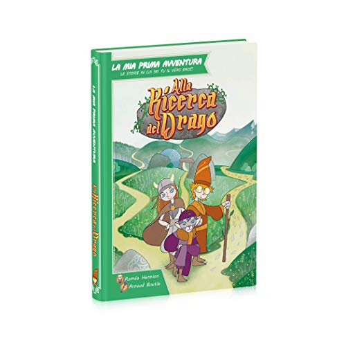 dV Giochi-Mi Primera Aventura – Buscando el Dragón – Librogame para niños en los Que se Convierte en pequeños aventureros. -Edición Italiana (DVG5707)