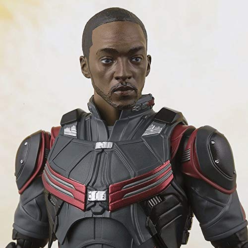 DYB Figuras Juguetes Avengers Juguetes - Falcon Vengadores Infinity War operación Conjunta de 6 Pulgadas, Figura de acción Vengadores Falcon, Negro Marvel Toys