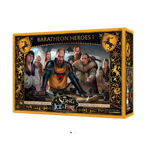 Edge Entertainment Canción de Hielo y Fuego: Juego de miniaturas - Héroes Baratheon I, EECMSI62