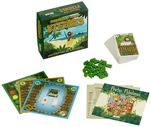 Edge Entertainment- Viernes. Juego de Cartas, Color, Talla Unica (1)