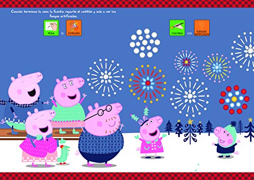 Editorial GEU Peppa Pig Fichas Infantiles Actividades Navideñas | Educación Infantil y Tea | Niños de 3 a 5 años