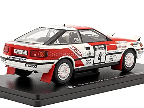 Editorial Salvat 1990 Toyota Celica GT-4 WRC Nº4 Sainz/Moya Ganador 1000 Lakes Rally 1:24 RAL01