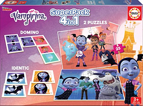 Educa Borrás Superpack Vampirina, Multicolor, Talla Única (17942)