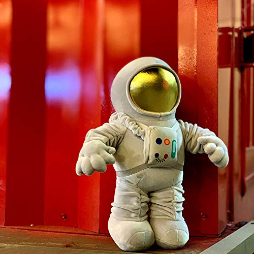 EFEF Astronaut - Cojín de felpa suave para muñeca de astronauta (33 cm)