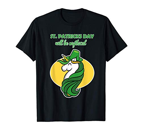 El Día de San Patricio del Unicornio será mítico Camiseta