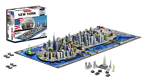 Eleven Force 40010 - Puzzle 4D Ciudades, diseño Nueva York (00502) - Puzzle New York 4D (840)