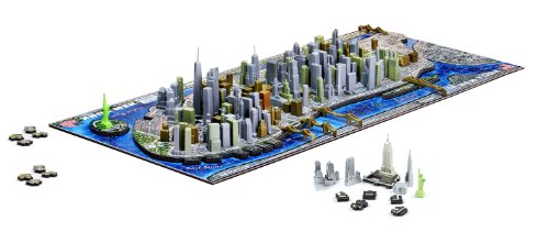 Eleven Force 40010 - Puzzle 4D Ciudades, diseño Nueva York (00502) - Puzzle New York 4D (840)