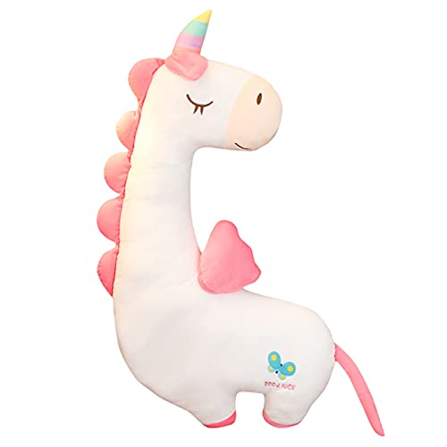 ELKeyko 80~120 cm Gigante Unicornio Juguete de Peluche de Peluche de Peluche de Peluche Regalo para Amante cumpleaños Dinosaurio Flamingo Mensaje Almohada Almohada cojín Almohadas de Maternidad