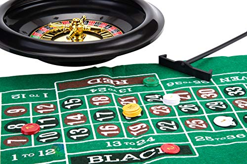 Engelhart Juego de Casino: 12 '' Ruleta y Black Jack