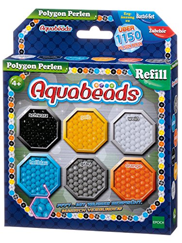 EPOCH Traumwiesen aquabeads 30049 – Polygon Perlas, Manualidades Perlas