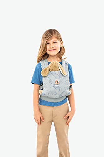 Ergobaby Mochila Portamuñecas de Juguete para Niños Pequeños, Porta Muñecas 100% Algodón, Safari Dream