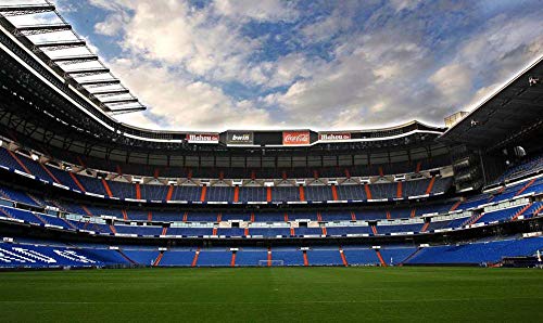 Estadio Modelo de Rompecabezas de 3D DIY, Estadio Santiago Bernabéu Jigsaw, Regalos para niños de construcción de Juguete Educación de Bricolaje