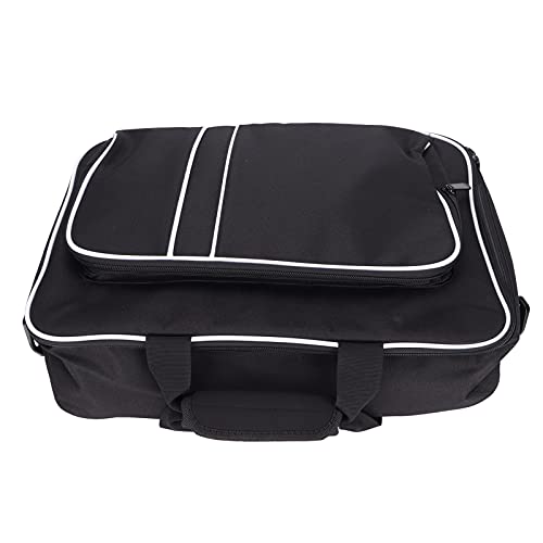 Estink Bolsa de Transporte de Viaje para PS5, Bolsa de Almacenamiento para Consola de Juegos PS5, Protecciones Múltiples, Compatible con 5(Blanco Negro)