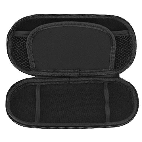 Estuche de Transporte para PS Vita 1000, PSV 2000, PSP 3000, Estuche de Transporte Duro Protector para Cargador, Cable, Auricular, etc, Impermeable y a Prueba de Golpes(Rojo)