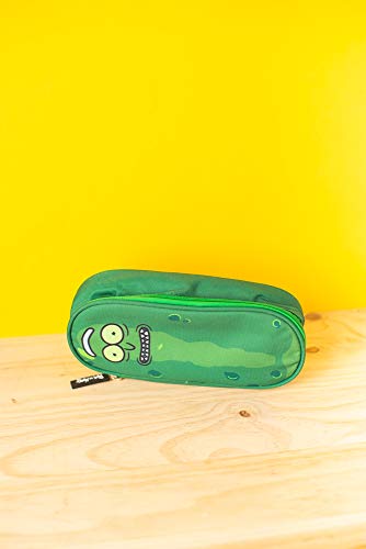 Estuche escolar - Estuche Rick & Morty verde │Estuche mediano perfecto para la vuelta al cole - Producto con licencia oficial