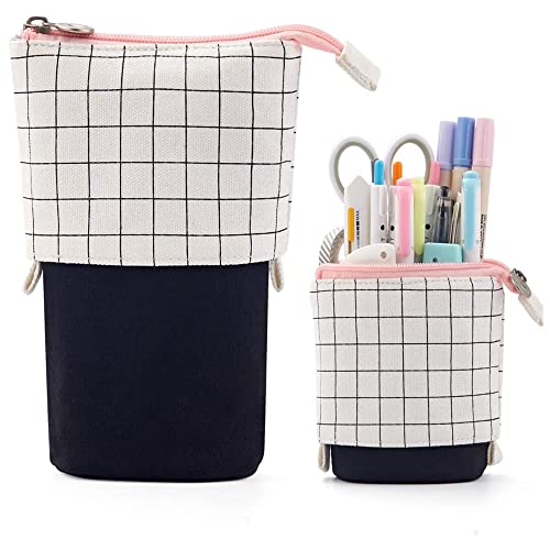 Estuche para lápices portalápices Chica Bolsa de Regalo Caja de papelería Soporte para Estuche portalápices para Utensilios de Escritura Reglas lápiz Labial Protector Solar etc.