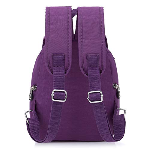 Estwell Bolso Mochila Impermeable Mini Mochila para Mujer Niñas Bolsa de Viaje Casual