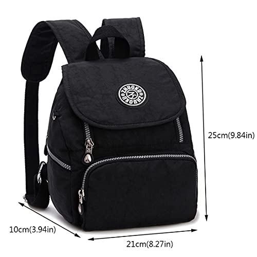 Estwell Bolso Mochila Impermeable Mini Mochila para Mujer Niñas Bolsa de Viaje Casual