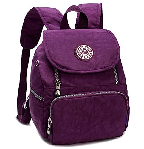 Estwell Bolso Mochila Impermeable Mini Mochila para Mujer Niñas Bolsa de Viaje Casual