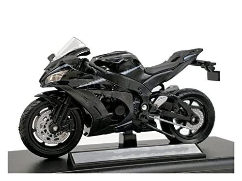 ETWBOHD Modelo de Motocicleta, 1:18 Compatible con Kawasaki Ninja zx10 RR 2017 Diecast Motoccycle