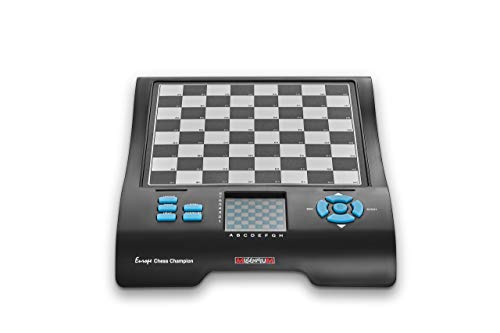 Europe Chess Master II: Schach und 7 weitere bekannte Spieleklassiker. Mit beleuchtetem Display