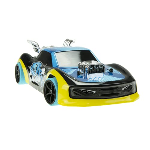 Exost Coche teledirigido-Xmoke 2,4 GHz-con depósito de Humo-Juguete Infantil-A Partir de 5 años, Multicolor (Silverlit 20628)