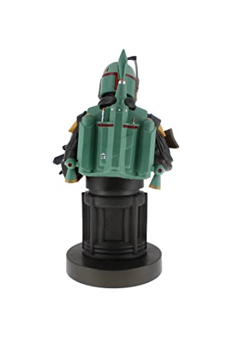 Exquisite Gaming - Cable Guy Boba Fett Star Wars, Soporte de sujeción o Carga para Mando de Consola o Smartphone. Producto con Licencia Oficial Disney (Playstation 4)