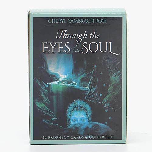 Eye of Soul Oracle Tarot Cards Pregunte y conozca la adivinación del Destino mítico para el Juego de Fiesta Familiar Cartas del Tarot Juegos de la Fortuna Eyes of Soul Oracle